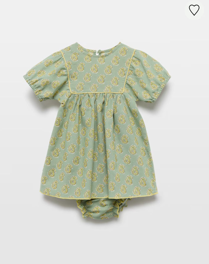Vestido ameba con pañalero