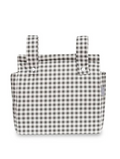 Bolsa carriola vichy gris oscuro