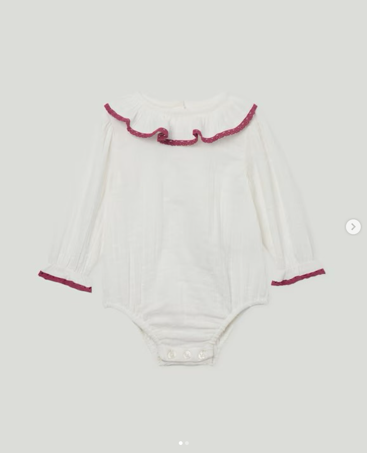 Body cuello olan borde rojo