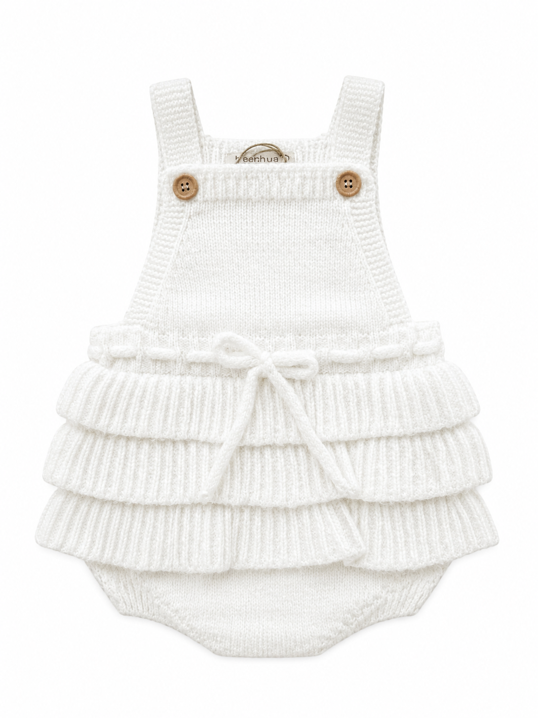 Body con olanes blanco