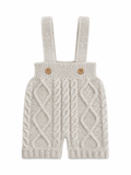 Pantalon tirantes beige
