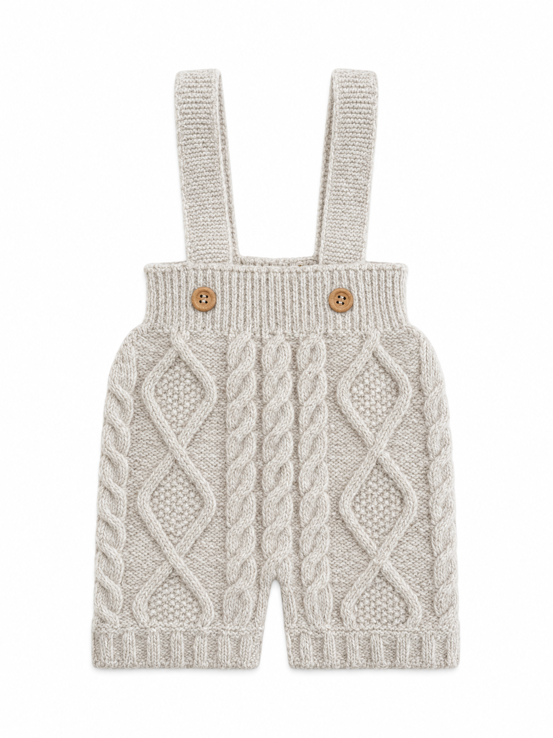 Pantalon tirantes beige