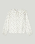 Blusa blanca de flores