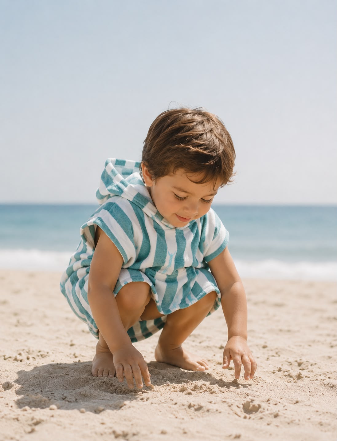 Poncho / toalla para niños Unitalla
