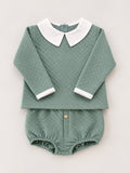 Conjunto Esmeralda Acolchado