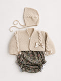 Conjunto de 4 Piezas Hecho a Mano con Torera Beige